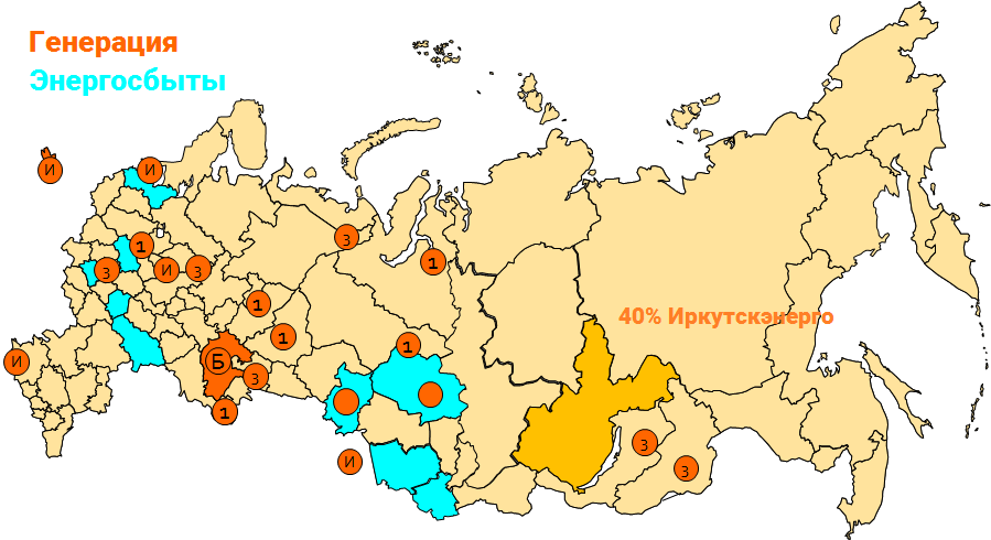 Интер-РАО карта 2015